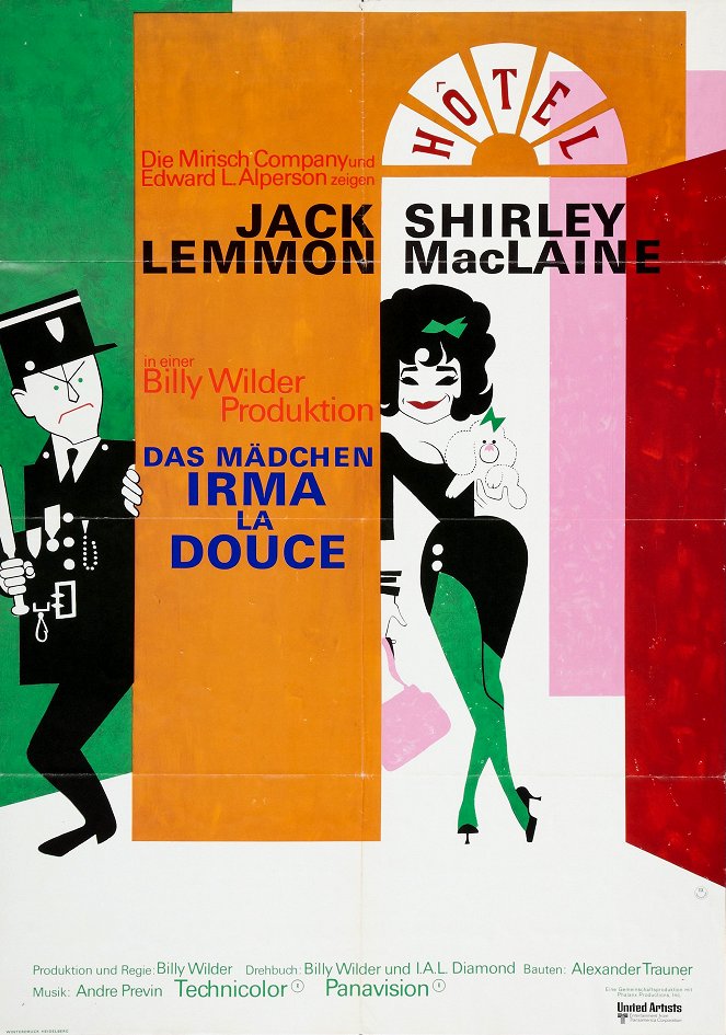 Das Mädchen Irma La Douce - Plakate