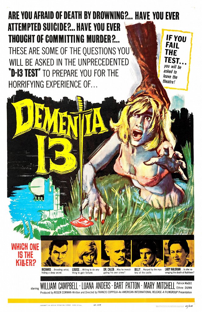Dementia 13 - Plakáty