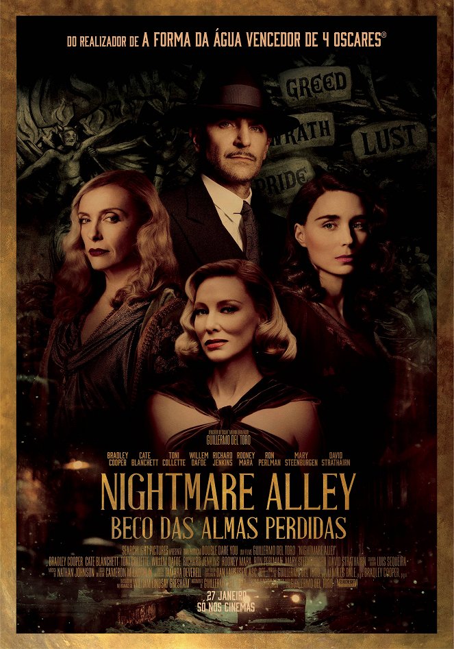 Nightmare Alley - Beco das Almas Perdidas - Cartazes