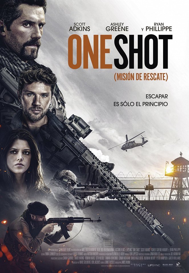 One Shot (Misión de rescate) - Carteles