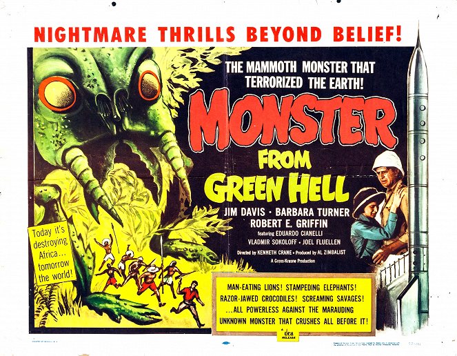 Monster from Green Hell - Plagáty
