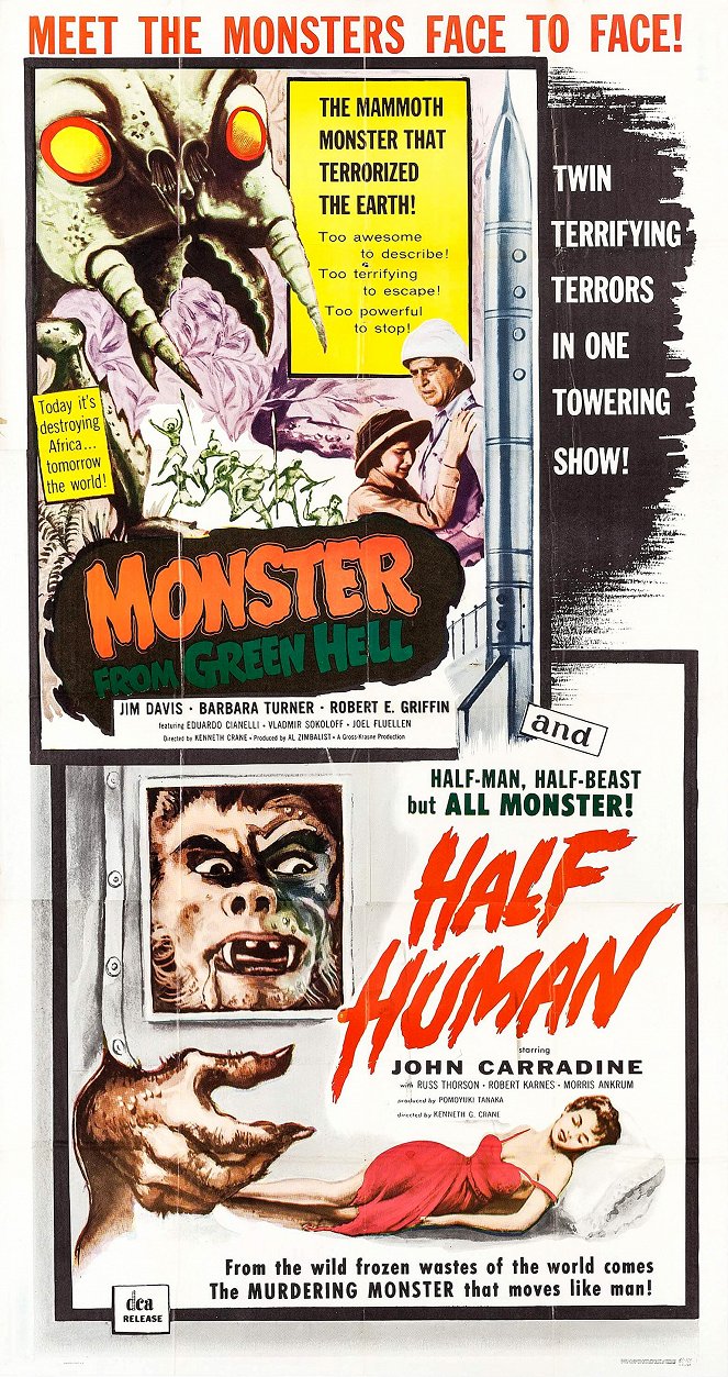 Half Human - Posters