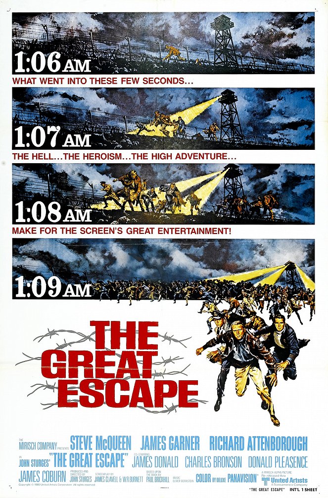 A nagy szökés - Plakátok