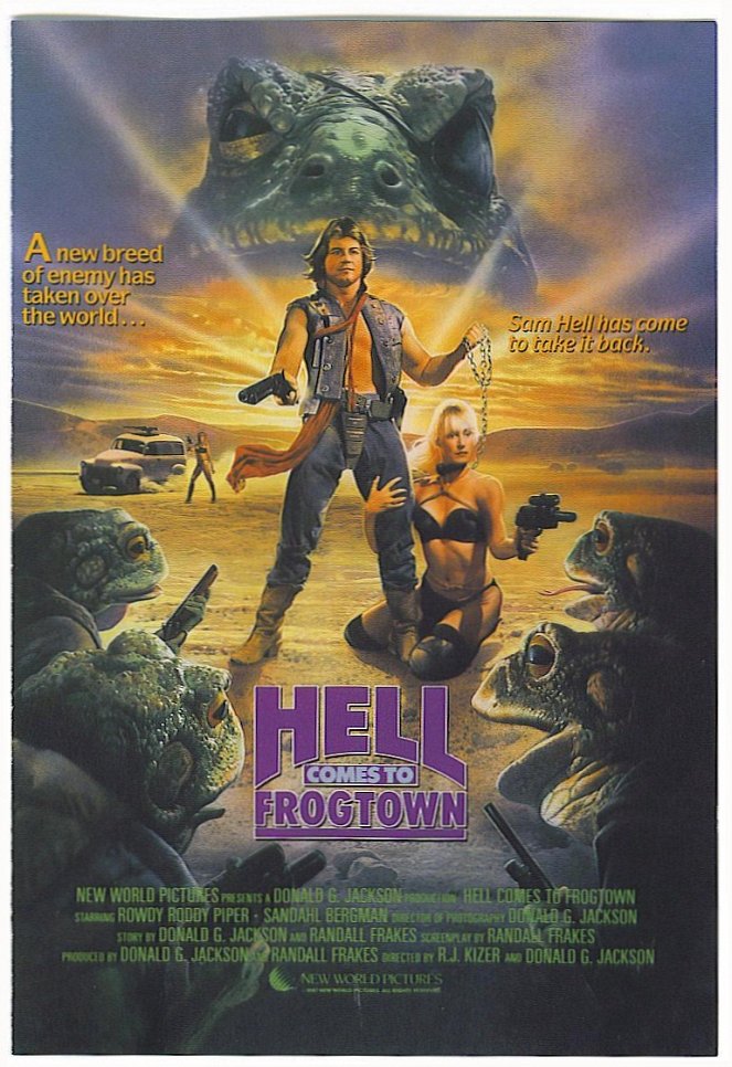 Hell Comes to Frogtown - Plakátok