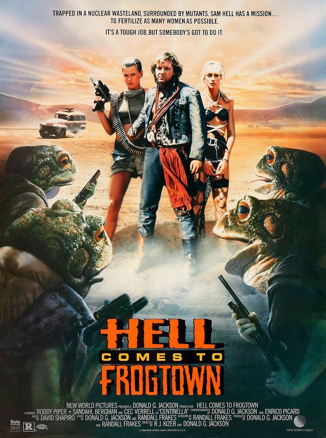 Hell Comes to Frogtown - Plakaty