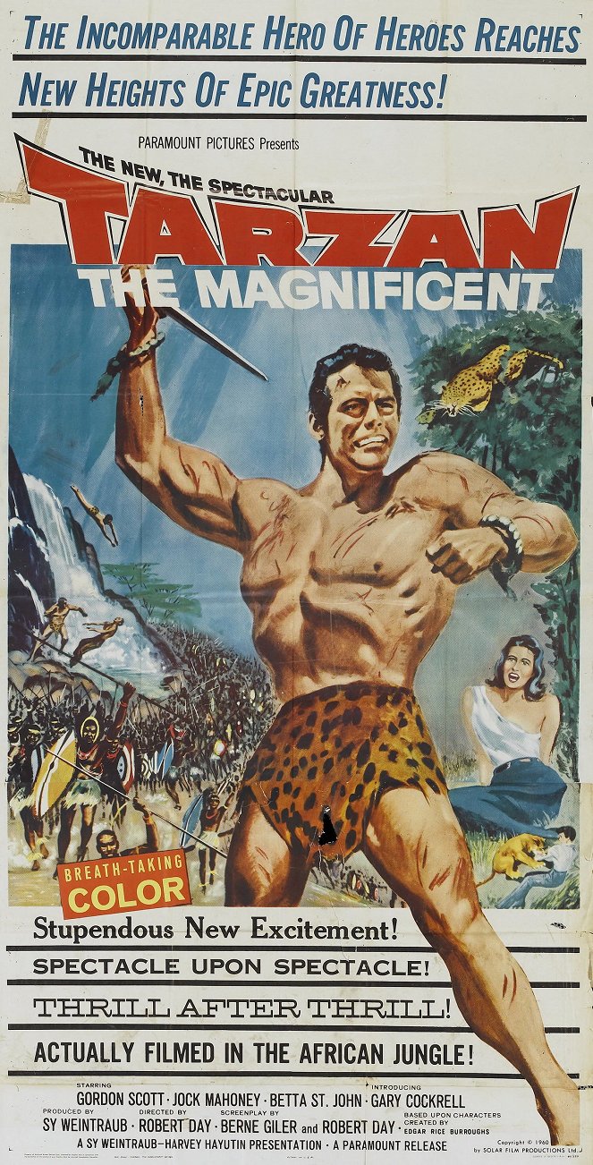 Tarzan the Magnificent - Posters