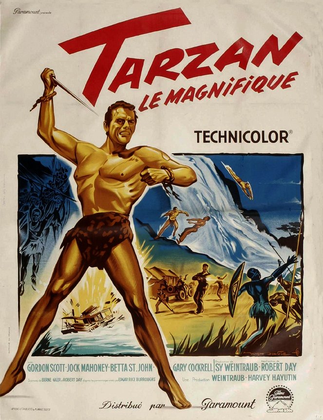 Tarzan the Magnificent - Affiches