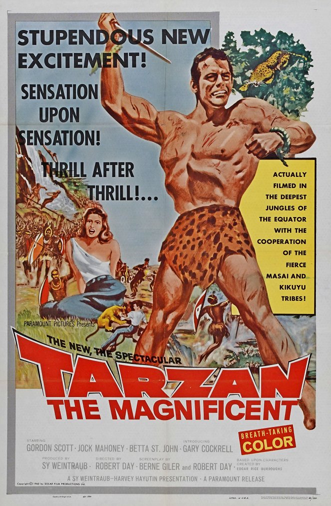Tarzan the Magnificent - Posters