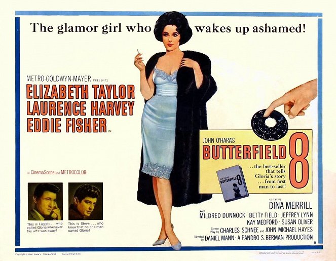 BUtterfield 8 - Affiches