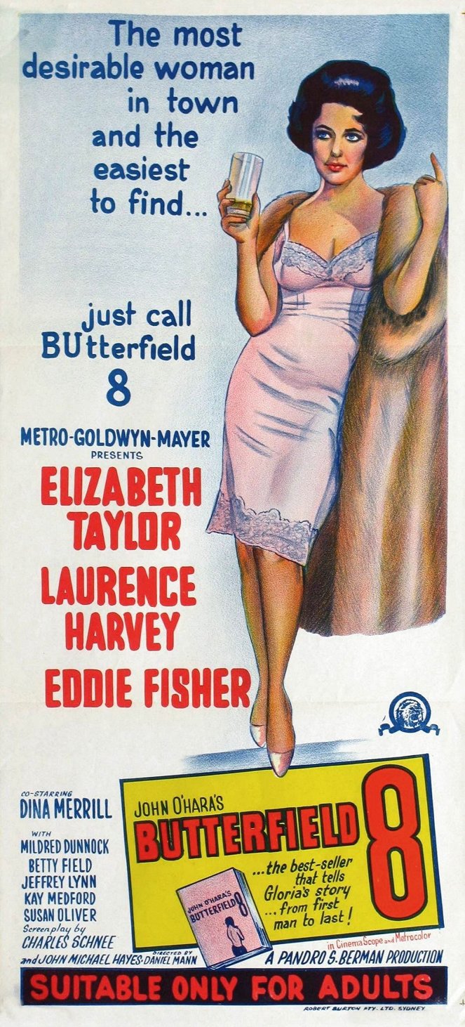 BUtterfield 8 - Posters