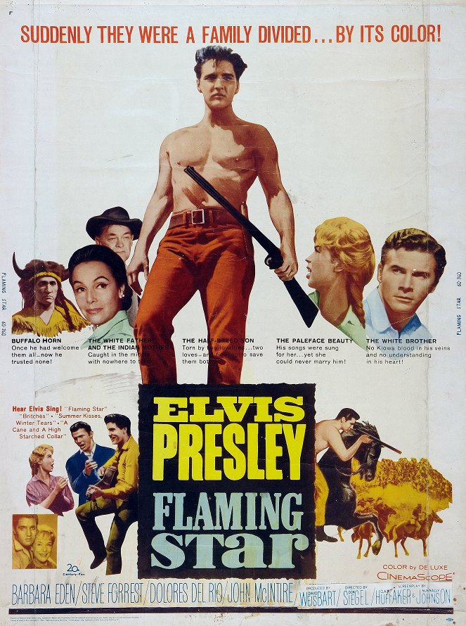 Flaming Star - Affiches