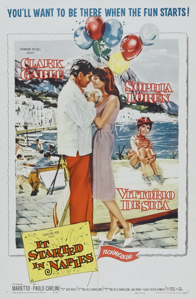It Started in Naples - Posters