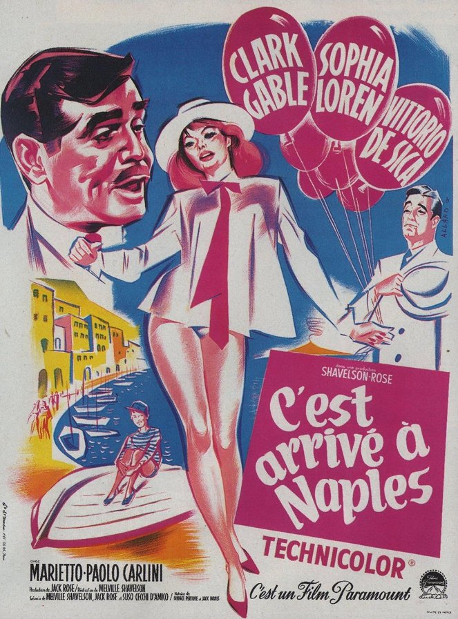 C'est arrivé à Naples - Affiches