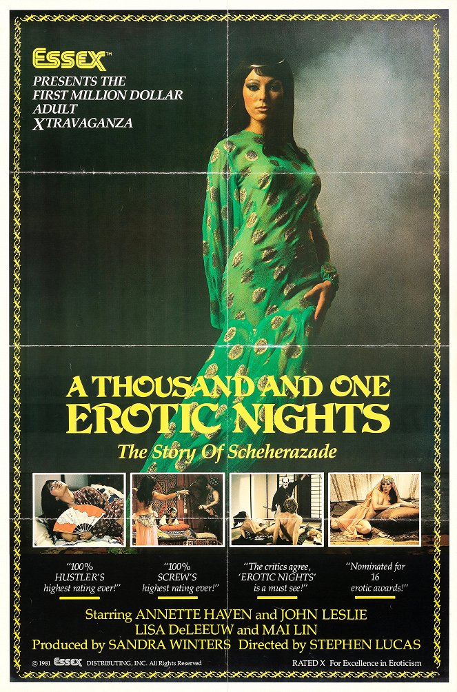 A Thousand and One Erotic Nights - Carteles