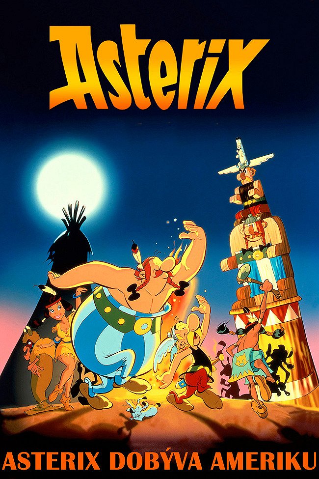 Asterix dobýva Ameriku - Plagáty