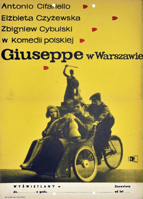 Giuseppe w Warszawie - Plagáty