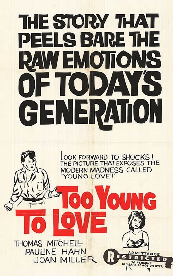 Too Young to Love - Carteles