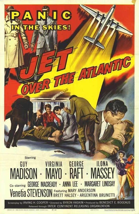 Jet Over the Atlantic - Affiches