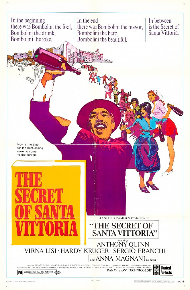 Le Secret de Santa Vittoria - Affiches