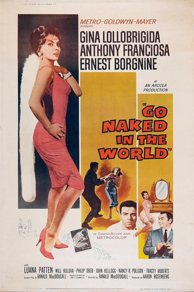 Go Naked in the World - Affiches
