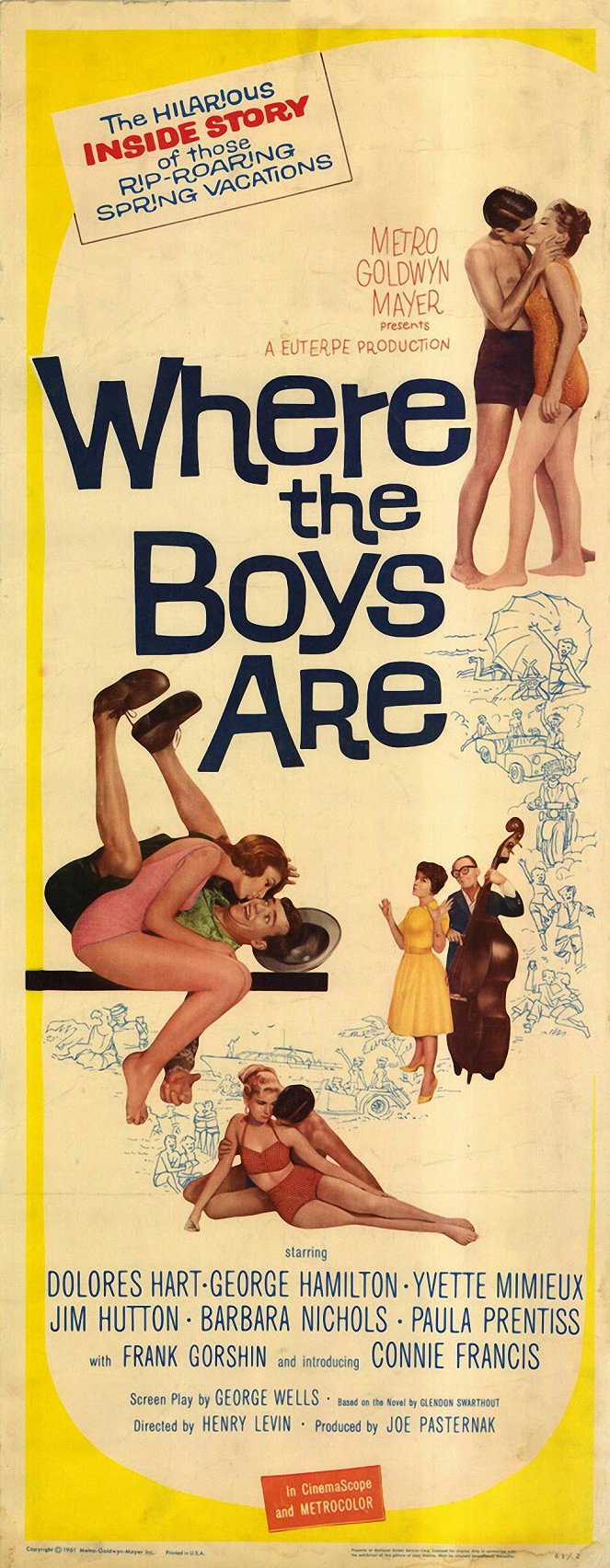 Where the Boys Are - Affiches