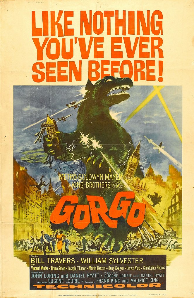 Gorgo, el monstruo - Carteles