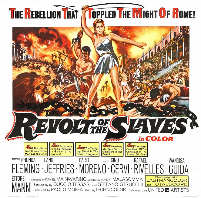 Revolt of the Slaves - Posters
