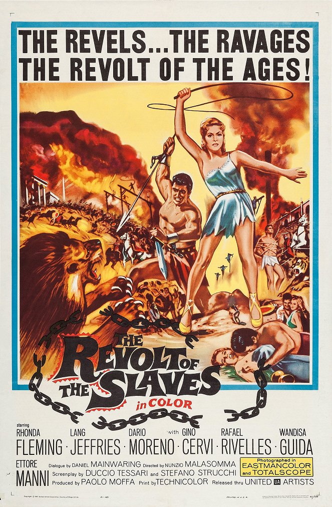 Revolt of the Slaves - Posters