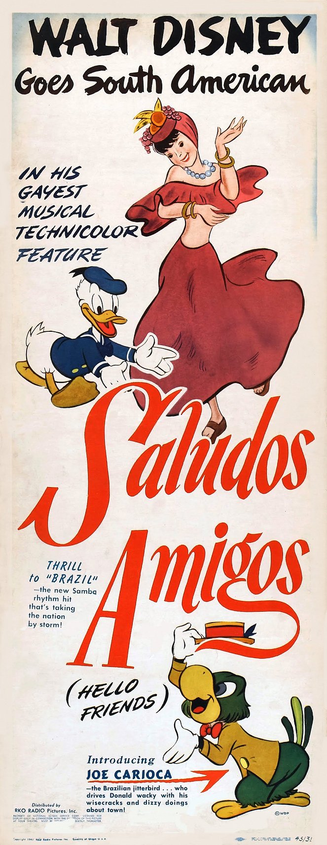 Saludos Amigos - Posters