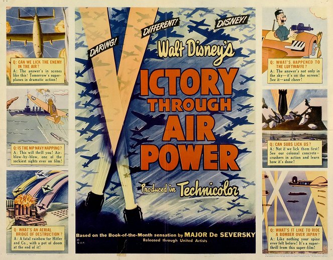 Victory Through Air Power - Posters