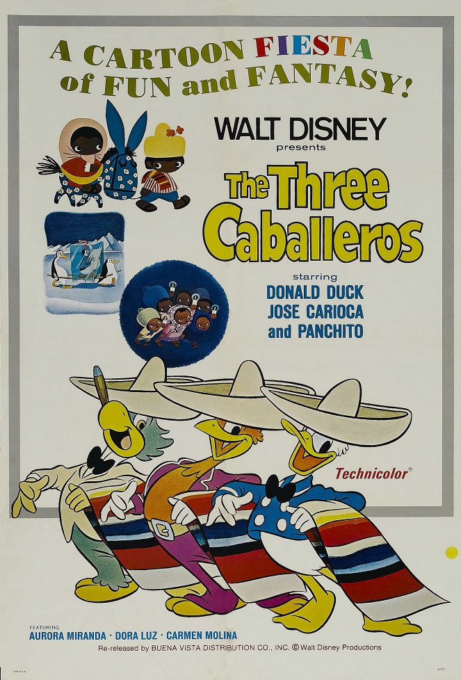 Trzej Caballeros - Plakaty