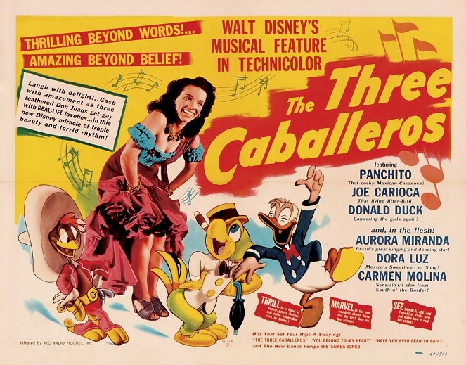 The Three Caballeros - Plagáty