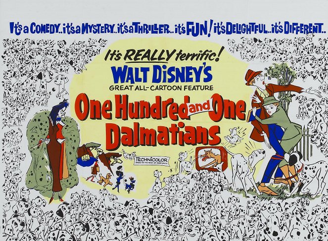 One Hundred and One Dalmatians - Posters