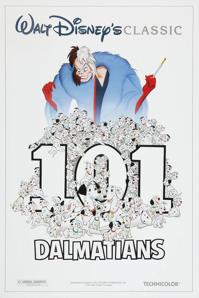 Les 101 Dalmatiens - Affiches