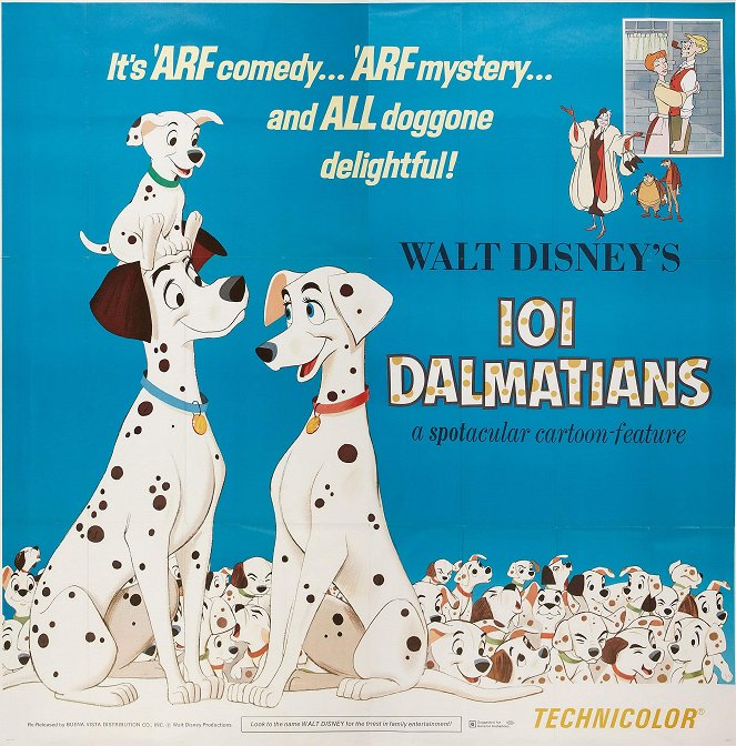 101 dalmatyńczyków - Plakaty