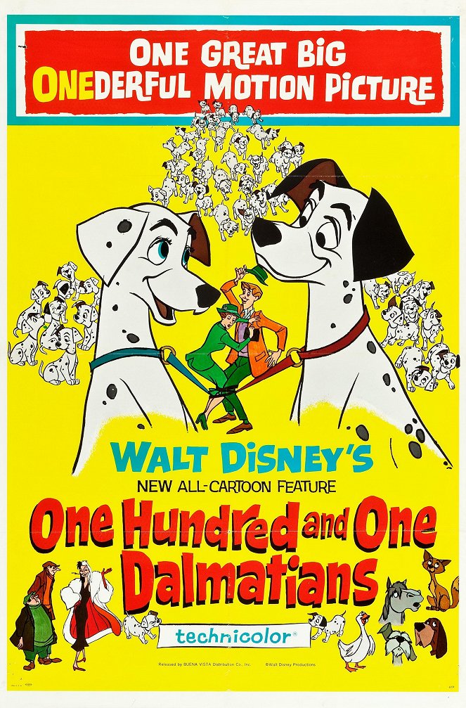 One Hundred and One Dalmatians - Posters