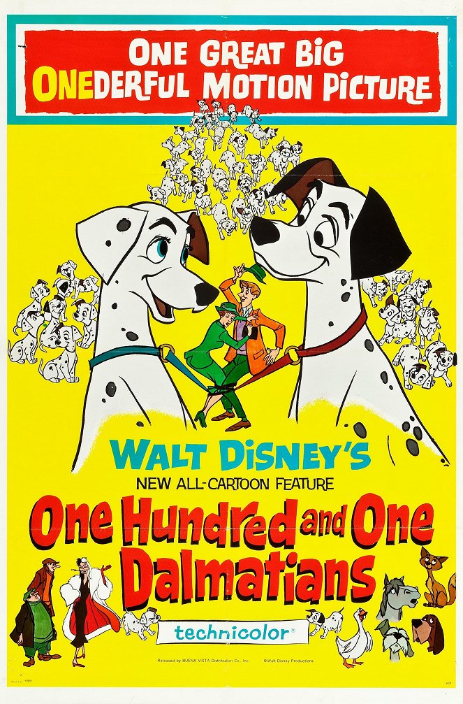 Les 101 Dalmatiens - Affiches