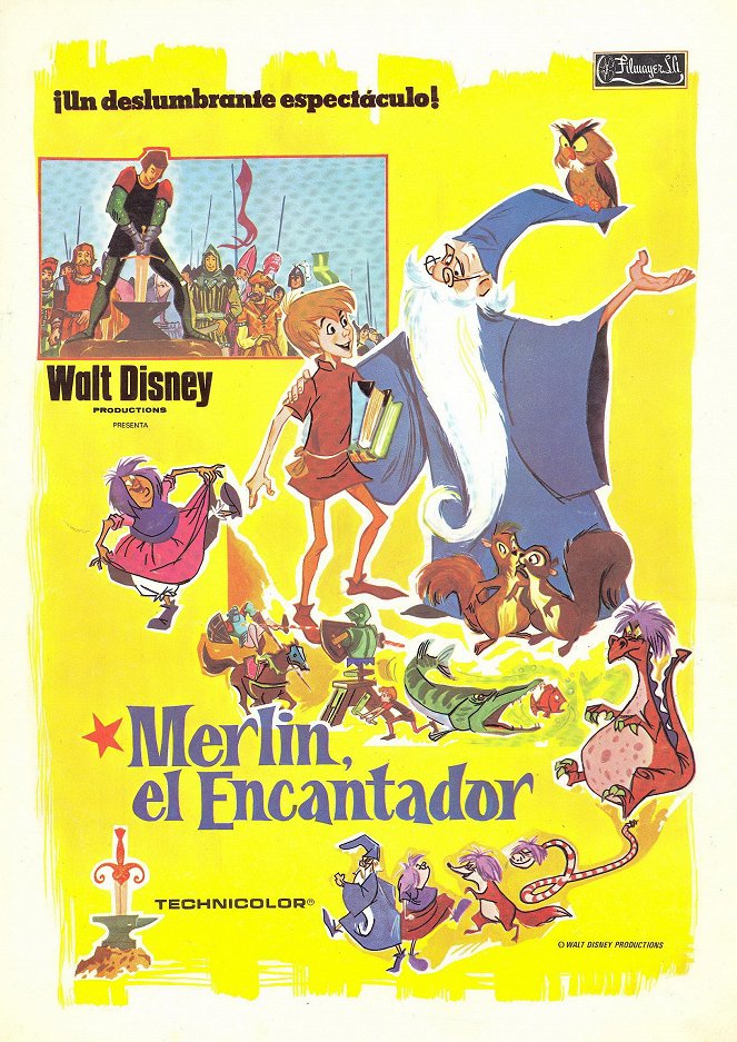 Merlín el encantador - Carteles