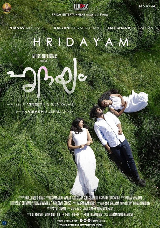 Hridayam - Cartazes