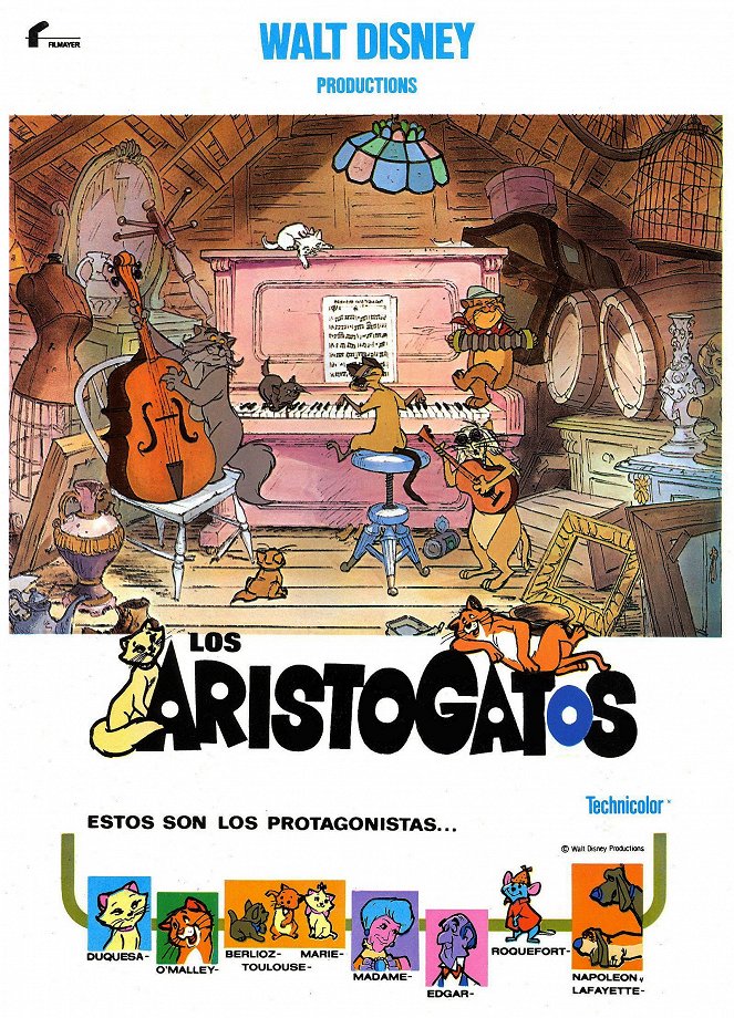 Los aristogatos - Carteles