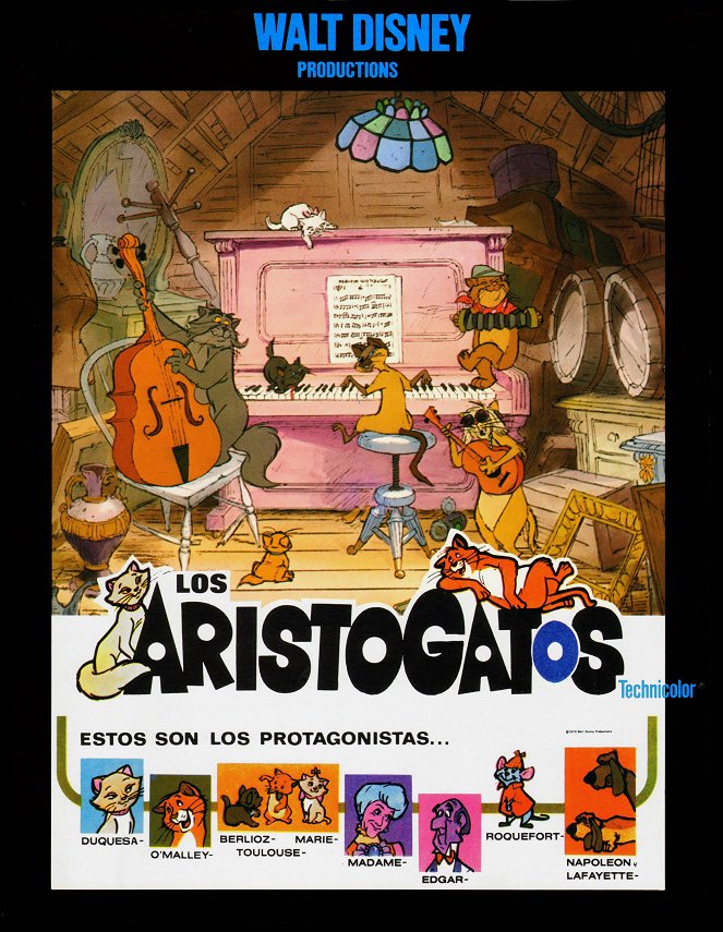 Los aristogatos - Carteles