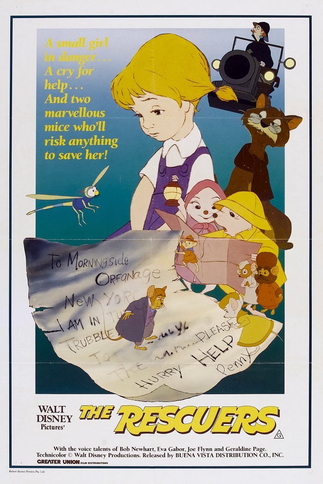 The Rescuers - Posters