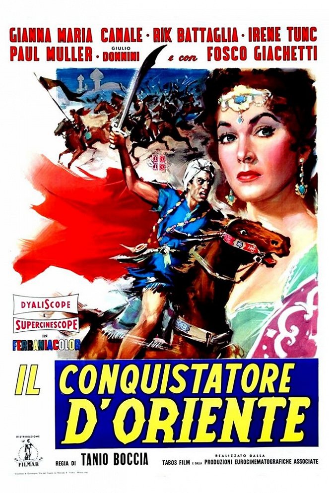 Il conquistatore d'Oriente - Plakate