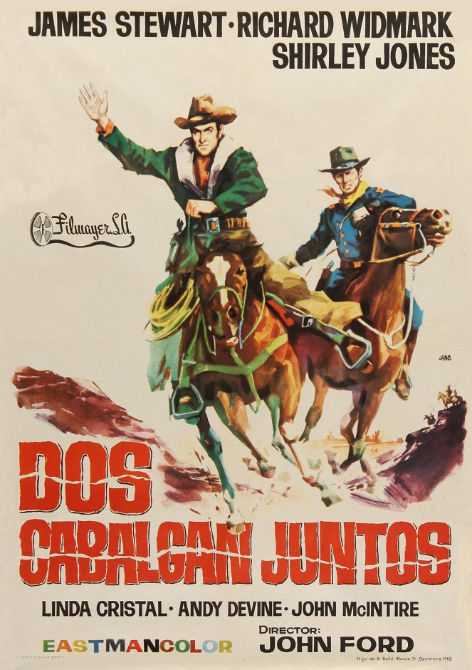 Dos cavalquen junts - Carteles