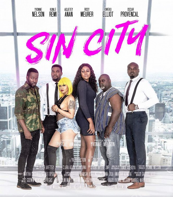 Město hříchu - Plakáty