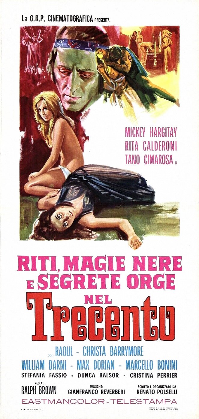 Riti, magie nere e segrete orge nel trecento - Posters