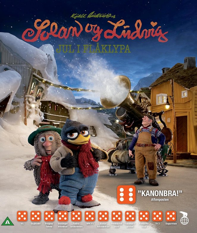 Solan og Ludvig: Jul i Flåklypa - Carteles