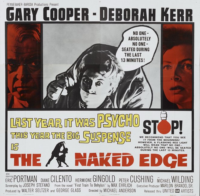 The Naked Edge - Posters
