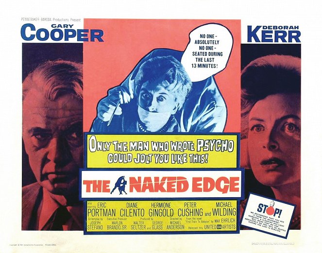 The Naked Edge - Posters