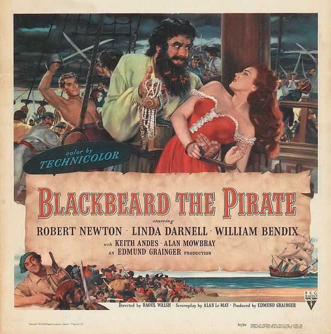 Barbe-Noire le pirate - Affiches